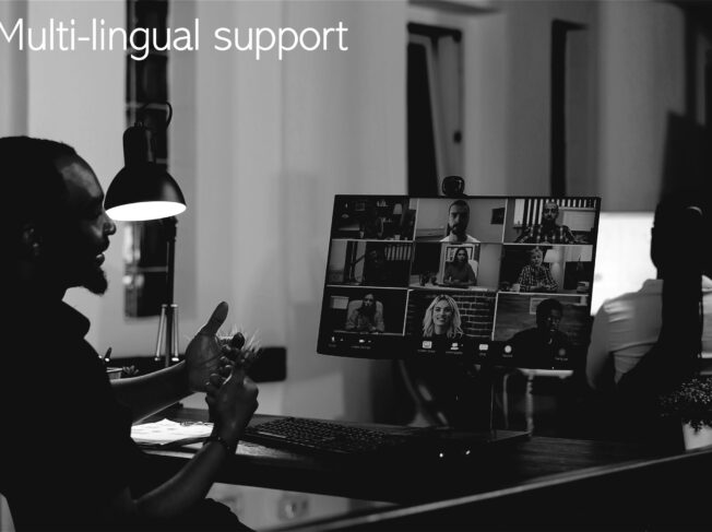 Multi-lingual support